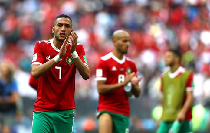 Voorganger sympathie ader Morocco Home football shirt 2018 - 2020.