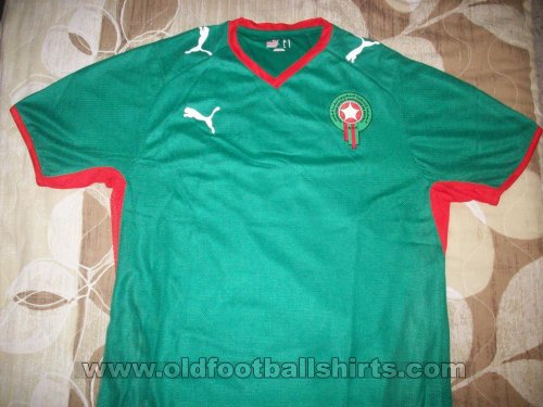 Morocco Home Camiseta de Fútbol 2008 - 2009
