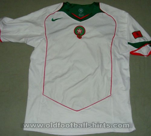 Morocco Dış Saha futbol forması 2004 - 2006