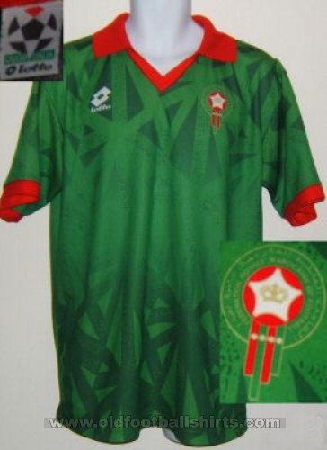 Morocco Home football shirt 1995 - 1996