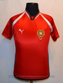 Morocco Unknown shirt type 2000 - 2001
