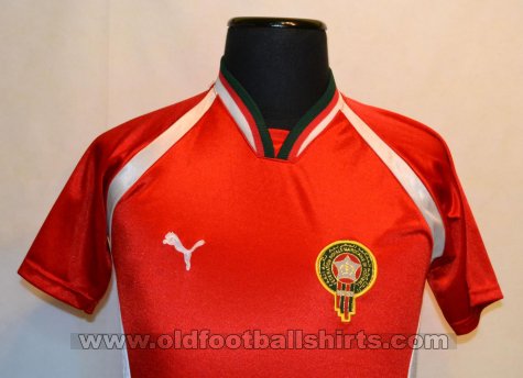 Morocco Unknown shirt type 2000 - 2001