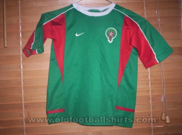 Morocco Home football shirt 2002