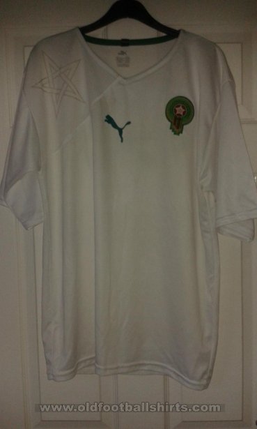 Morocco Borta fotbollströja 2007 - 2009