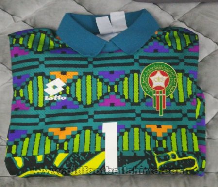 Morocco Målvakt fotbollströja 1994 - 1997