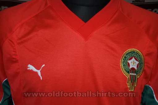 Morocco Home football shirt 2001 - 2002