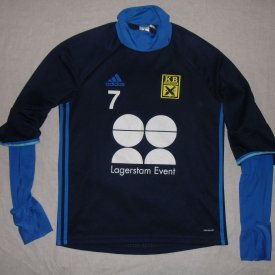 KB Karlskoga FF Goalkeeper football shirt 2015 - 2016 sponsored by Lagerstam Event