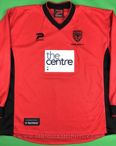 Milton Keynes Dons חוץ חולצת כדורגל 2002 - 2004
