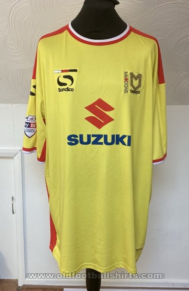 Milton Keynes Dons τρίτος φανέλα ποδόσφαιρου 2014 - 2015