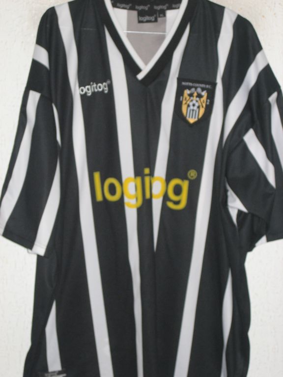 Maillot de football usé match NOTTS COUNTY 2005/2006 #20 KELVIN WILSON