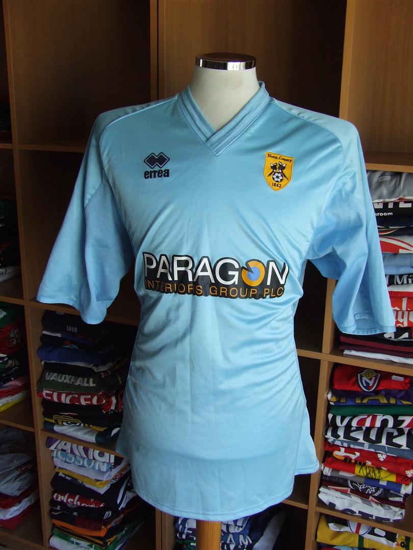 Maillot de football usé match NOTTS COUNTY 2005/2006 #20