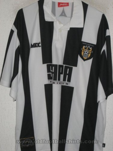 Notts County Home football shirt 1997 - 1999