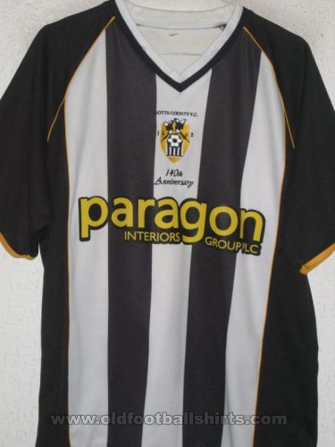 Notts County Home football shirt 2002 - 2003