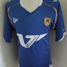 Notts County Home football shirt 2007 - 2008 sponsored by Vandanel