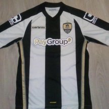 Notts County Home חולצת כדורגל 2014 - 2015 sponsored by PayGroup