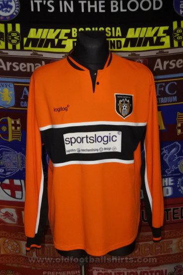 Notts County Borta fotbollströja 2000 - 2001