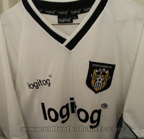 Notts County Maglia da trasferta maglia di calcio 2001 - 2002