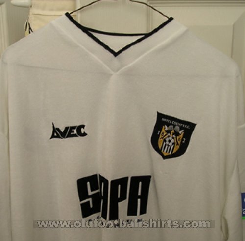 Notts County Away football shirt 1999 - 2000
