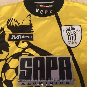 Notts County Away football shirt 1995 - 1996