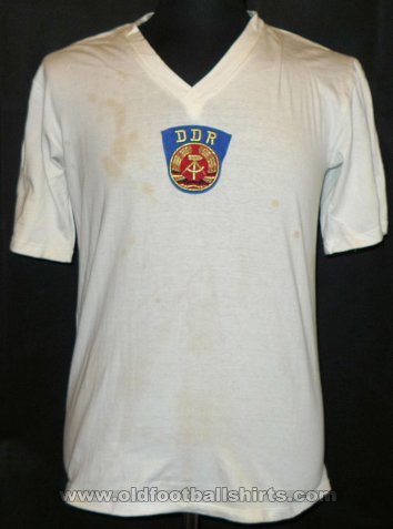 East Germany Home φανέλα ποδόσφαιρου 1968 - 1972