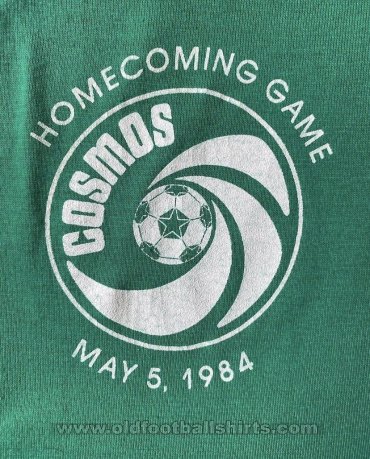 New York Cosmos Home Fußball-Trikots 1984
