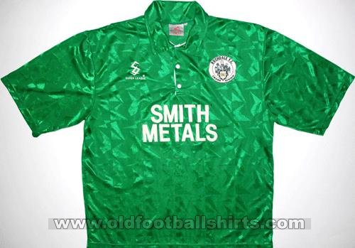 Rochdale Fora camisa de futebol 1993 - 1994