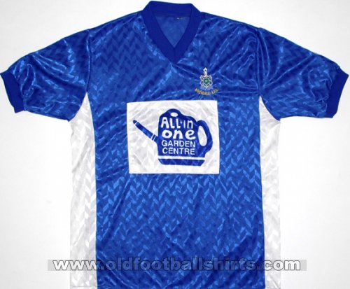 Rochdale Home football shirt 1988 - 1989