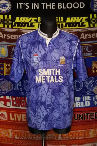 Rochdale Home Maillot de foot 1991 - 1992