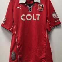 Urawa Red Diamonds Home football shirt 1999 - 2000 sponsored by Colt