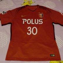 Urawa Red Diamonds Home football shirt 2018 sponsored by Polus