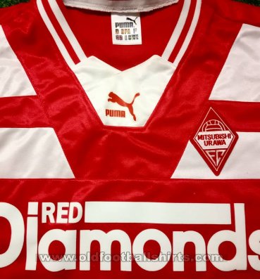 Urawa Red Diamonds Home football shirt 1990 - 1991
