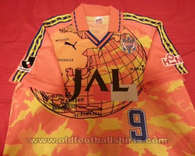 Shimizu S-Pulse Home football shirt 1996 - 1997