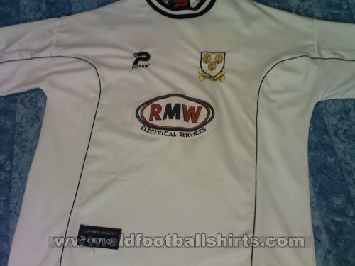 Shrewsbury Town Away football shirt 2002 - 2003