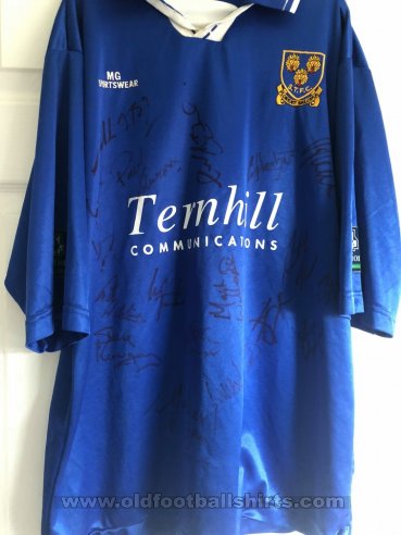 Shrewsbury Town Home football shirt 1997 - 1998