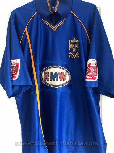 Shrewsbury Town Home football shirt 2003 - 2005