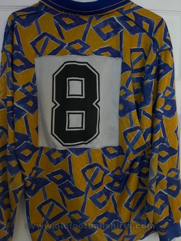Shrewsbury Town Home baju bolasepak 1992 - 1993