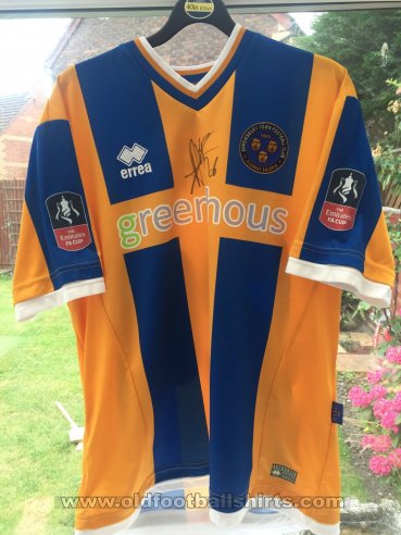 Shrewsbury Town Home baju bolasepak 2015 - 2017
