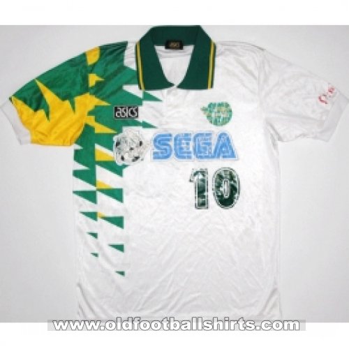 JEF United Ichihara Chiba Weg Fußball-Trikots 1992 - ?
