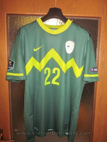 Slovenia Μακριά φανέλα ποδόσφαιρου 2010 - 2012