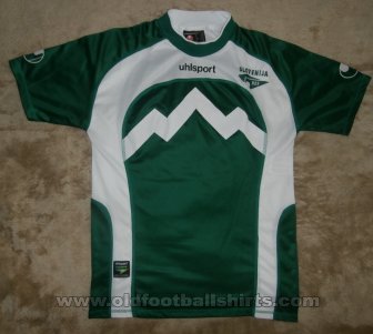 Slovenia Maglia da trasferta maglia di calcio 2002 - 2003