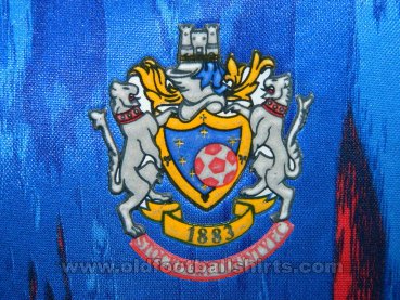 Stockport County Home football shirt 1991 - 1992
