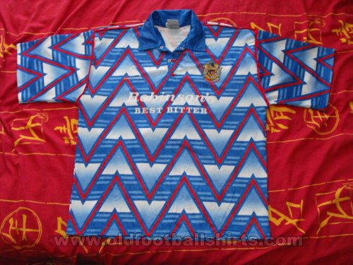 Stockport County Home football shirt 1993 - 1994