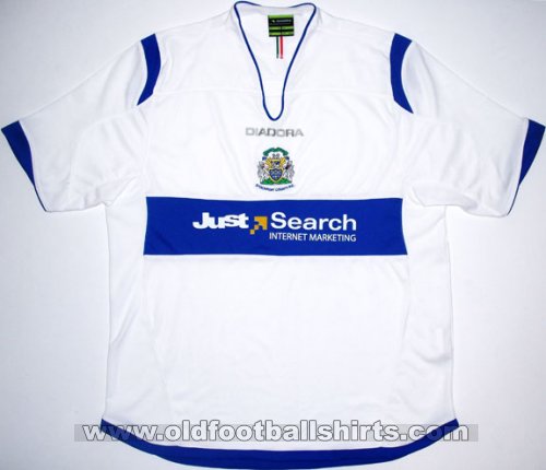 Stockport County Away football shirt 2007 - 2009