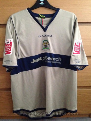 Stockport County Third football shirt 2007 - 2008