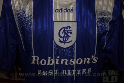 Stockport County Home football shirt 1996 - 1997