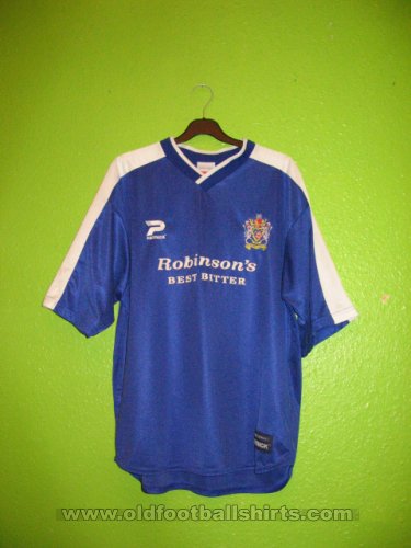 Stockport County Home football shirt 2001 - 2002