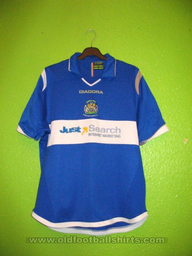 Stockport County Home football shirt 2007 - 2009