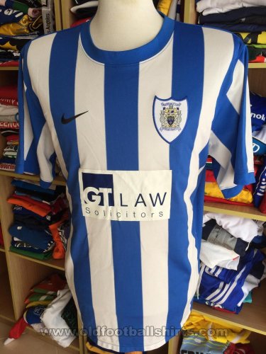 Stockport County Home football shirt 2011 - 2012