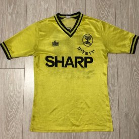 Beitar Jerusalem Home football shirt 1983 - 1984 sponsored by Sharp