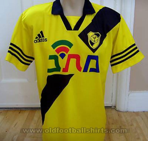 Maccabi Netanya Home football shirt 1998